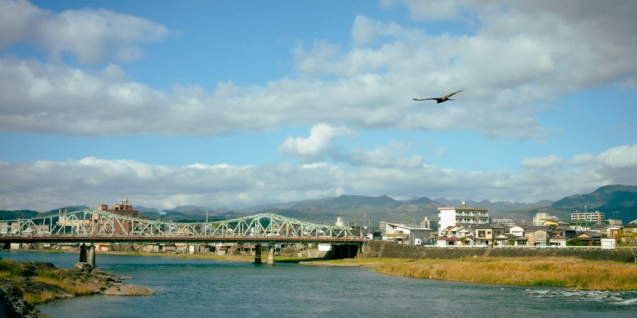 大分県日田市筑後川三隈川