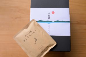 薪で焙煎したコーヒー豆のギフト